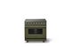 Viking® 5 Series 36" Martini Pro Style Induction Range with Polished Chrome Trim-3