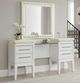 Liberty Furniture Reflections Pearl White Vanity Table-1