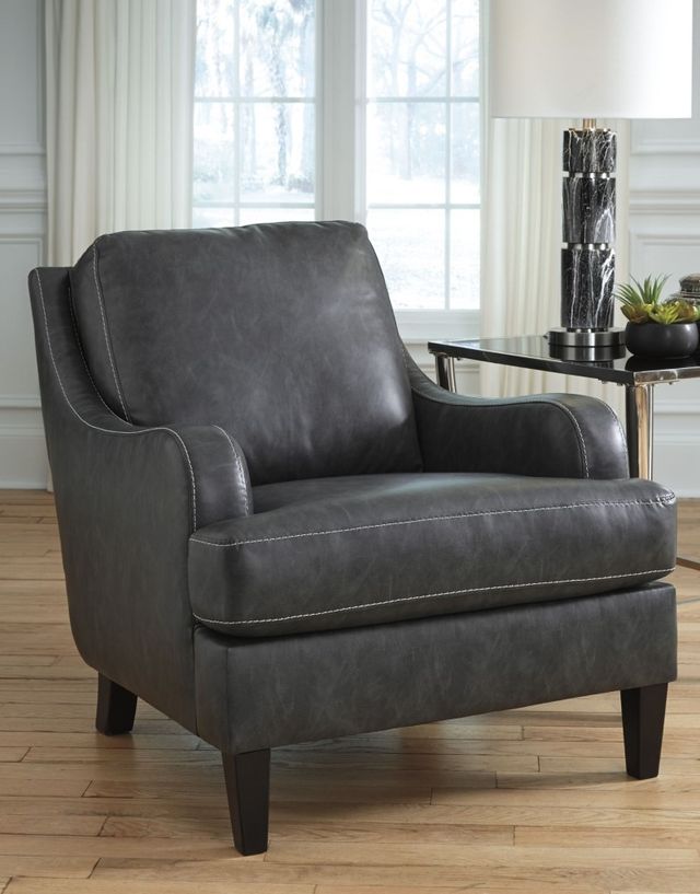 Signature Design by Ashley® Tirolo Dark Gray Accent Chair-1