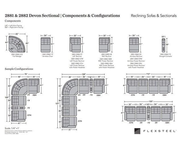 Flexsteel® Customizable Devon 6-Piece L-Shape Power Reclining Sectional-2
