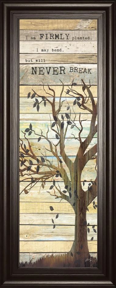 Classy Art I Am Firmly Planted by Marla Rae Framed Print Wall Art-1