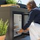 ENO MODULO Cargo Grey Modular Cabinet for 115 L Fridge-1