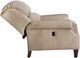 Smith Brothers Customizable 951 Leather Manual Reclining Tiltback Chair-1