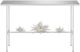 Currey & Company Sisalana Mirror Top Console Table with Yeso Blanco Base-1