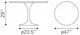 Zuo® Wilco White Dining Table-2