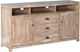 American Wholesale Furniture Durango Weathered Brown TV Stand-0