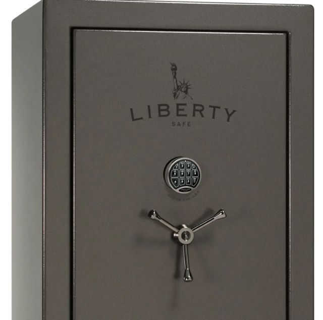 Liberty Safe Colonial Gray Marble 50 Electronic Gun Safe-1