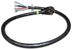 Whirlpool 4' 4-Wire 50 Amp Range Cord