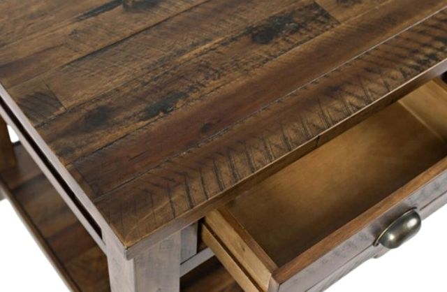 Jofran Inc. Artisan's Craft Dakota Oak End Table-3