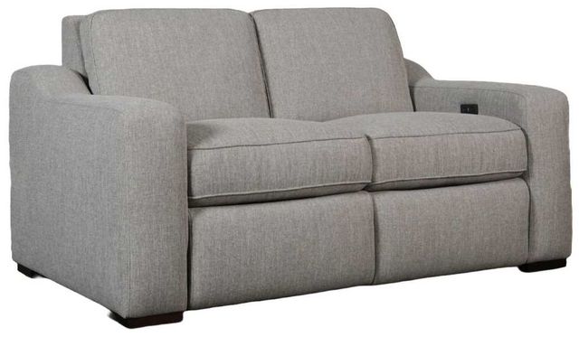 Liberty Furniture Archer Hampstead Dove Power Footrest and Zero Wall Reclining Loveseat-0