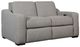 Liberty Furniture Archer Hampstead Dove Power Footrest and Zero Wall Reclining Loveseat-0