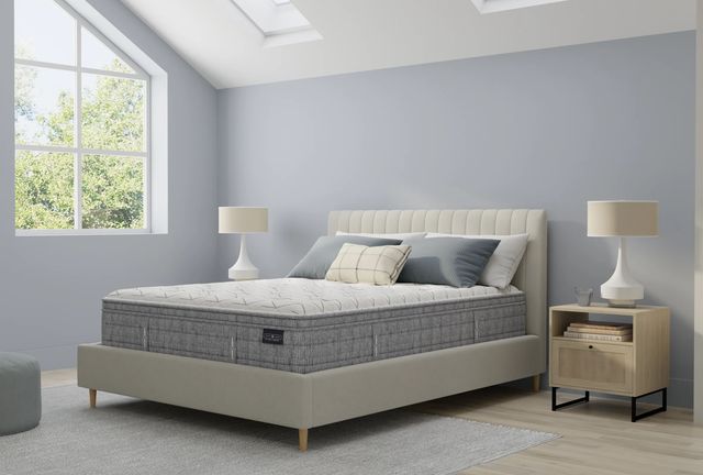 King Koil® Scott Living Fairfox 14" Wrapped Coil Firm Euro Top California King Mattress-1