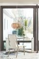Bernhardt Axiom Beige/Linear Gray Dining Side Chair-3