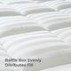 Cariloha White Full/Queen High-Loft Bamboo Duvet Comforter-3