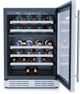 Elica RISERVA 24" 4.8 Cu. Ft. Stainless Steel Built-In or Freestanding Wine Cooler-1