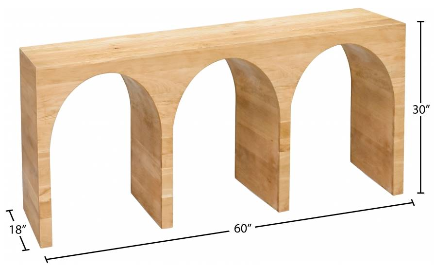 Meridian Furniture June Console Table Meridian Furniture June Console Table