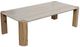Nest Home Collections Esme Nordic Natural/Sabbia Travertine Rectangular Coffee Table-0