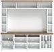 Legends Home Hampton Barnwood/Jasmin White Entertainment Center-1