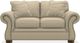La-Z-Boy® Pembroke Toast Loveseat with Brass Nailhead Trim-1