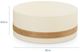 Bassett® Furniture Newbury Parchment Gesso Cocktail Table with Casters-2
