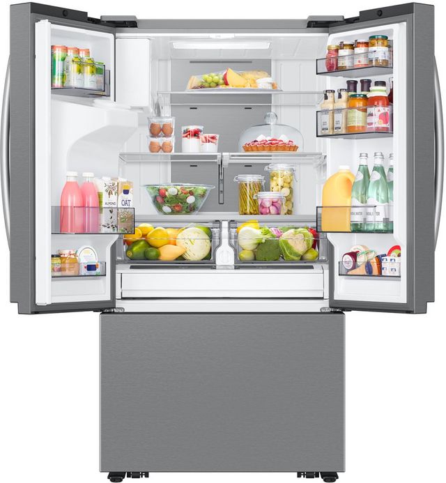 Samsung 36 in. 31.0 Cu. Ft. Fingerprint Resistant Stainless Steel Freestanding French Door Refrigerator-5