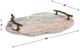 Uttermost® Stone and Twig Gray/White Indoor-Outdoor MarbleTray-2