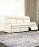 Fornirama 3480 Off-White Power Reclining Sofa-1
