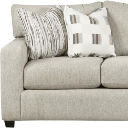 Fusion Furniture Premier 93" Taupe Sofa-1