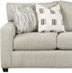 Fusion Furniture Premier 93" Taupe Sofa-1