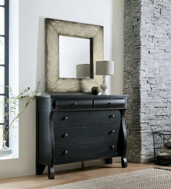 Hooker® Furniture Ciao Bella Black Bureau-1