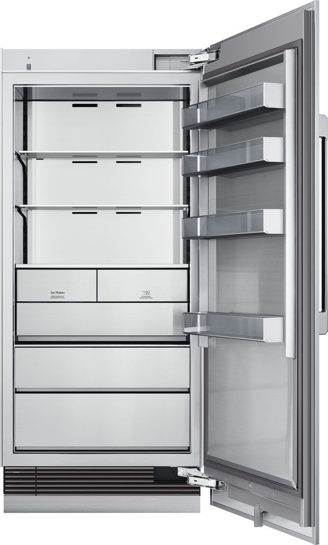 Dacor® Contemporary 36" 21.4 Cu. Ft. Panel Ready Upright Freezer Column-3