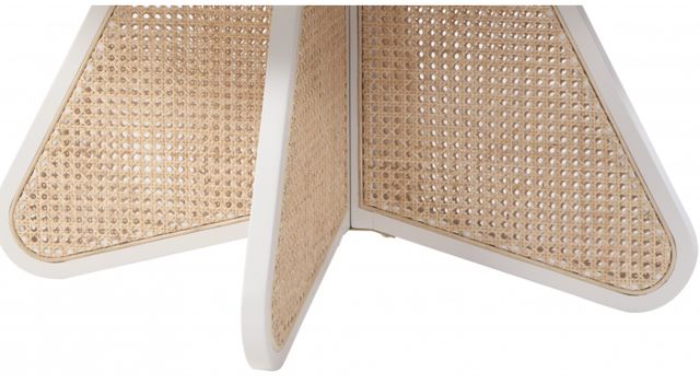 Meridian Furniture Butterfly White/Brown Coffee Table-2