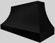Vent-A-Hood® Designer Series 60" Black Wall Mounted Range Hood-3