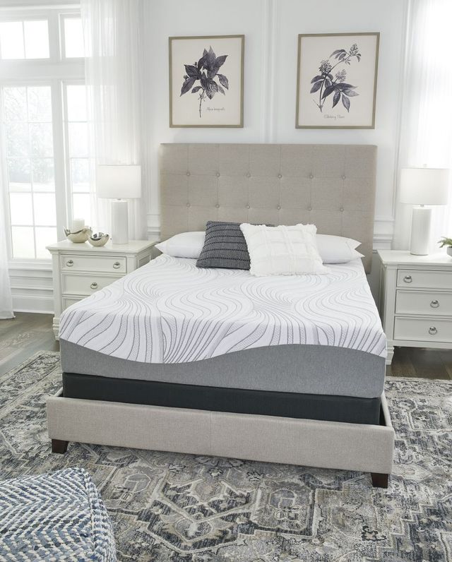 Sierra Sleep® By Ashley® 12" Memory Foam Medium Tight Top Queen Mattress in a Box-3