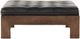 Four Hands Halston Heirloom Black/Terra Brown Cocktail Ottoman-1