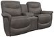 La-Z-Boy® James Steel Power Reclining Loveseat with Console, Headrest, and Lumbar-0