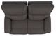 La-Z-Boy® Trouper Walnut Leather Power Reclining Loveseat with Headrest-4