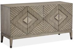 Magnussen Home® Mosaic Adobe Brown 4 Door Console