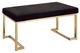 ACME Furniture Boice Black/Champagne Bench-0