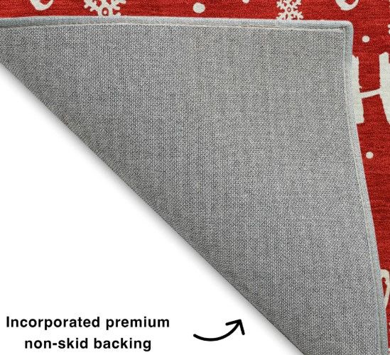 Dalyn™ Rug Company Merry & Bright MY22 Red 5'x8' Area Rug-2