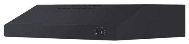 Summit® 24" Matte Black Under Cabinet Range Hood-1