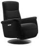 Stressless® by Ekornes® Customizable Mike Small Power Recliner with Moon Steel Base-0