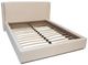 Dovetail Furniture Tobias Cream Queen Panel Bed -3