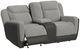Elements International Hornet Rancho Gray Manual Reclining Loveseat-1