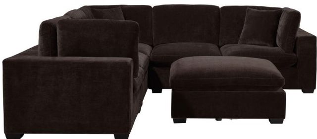Coaster® Lakeview 6-Piece Dark Chocolate Modular Sectional-2