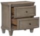 Mazin Furniture Vermillion Gray Cashmere Nightstand-2
