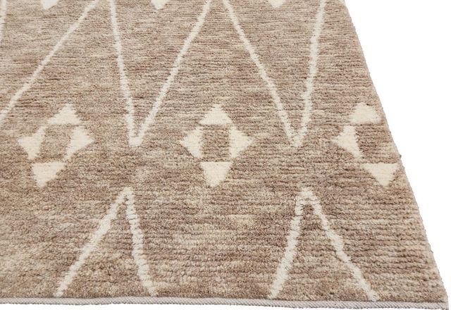 KAS Rugs Marley Oatmeal Feria 5'x8' Area Rug-2