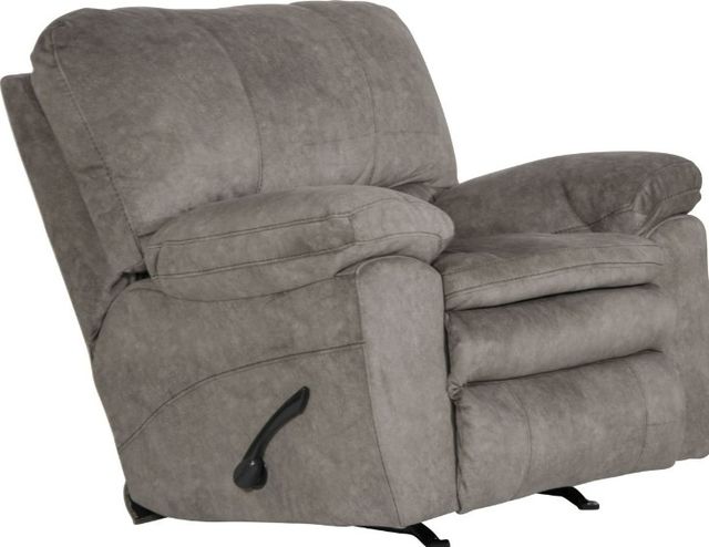 Catnapper® Reyes Graphite Power Lay Flat Recliner-0