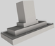 Vent-A-Hood® 54" Stainless Steel Contemporary Island Range Hood-5
