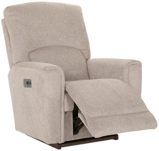 La-Z-Boy® Cassian Birch Power Rocking Recliner with Headrest-1